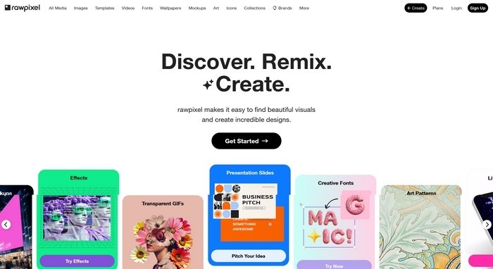 Rawpixel Rawpixel offers a diverse collection of free and premium visual assets, including stock photos.