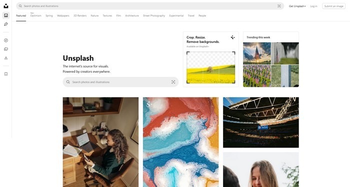 Unsplash Unsplash is one of the most popular free stock photo websites.