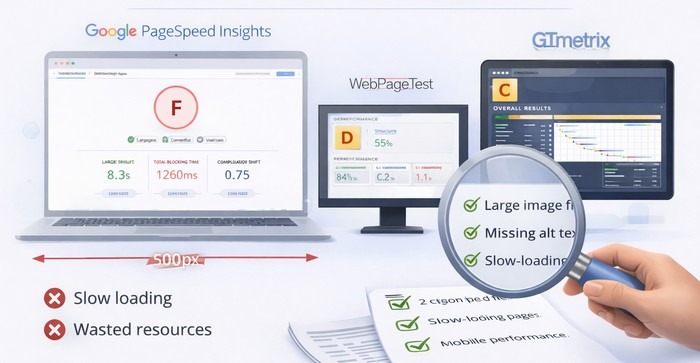 Monitor Performance Image Optimization Checklist - Routine maintenance keeps your website fast and competitive.