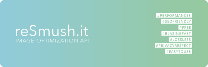 reSmush.it reSmush.it allows WordPress users to optimize images automatically during upload as well as in bulk for existing media files.