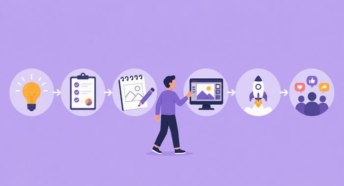 Effective visuals come from a clear content strategy, not chance.
