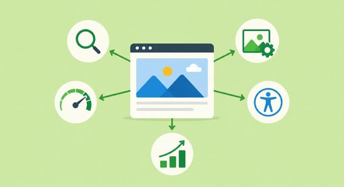 SEO involves more than keywords and text; user experience, engagement, and content quality also matter.